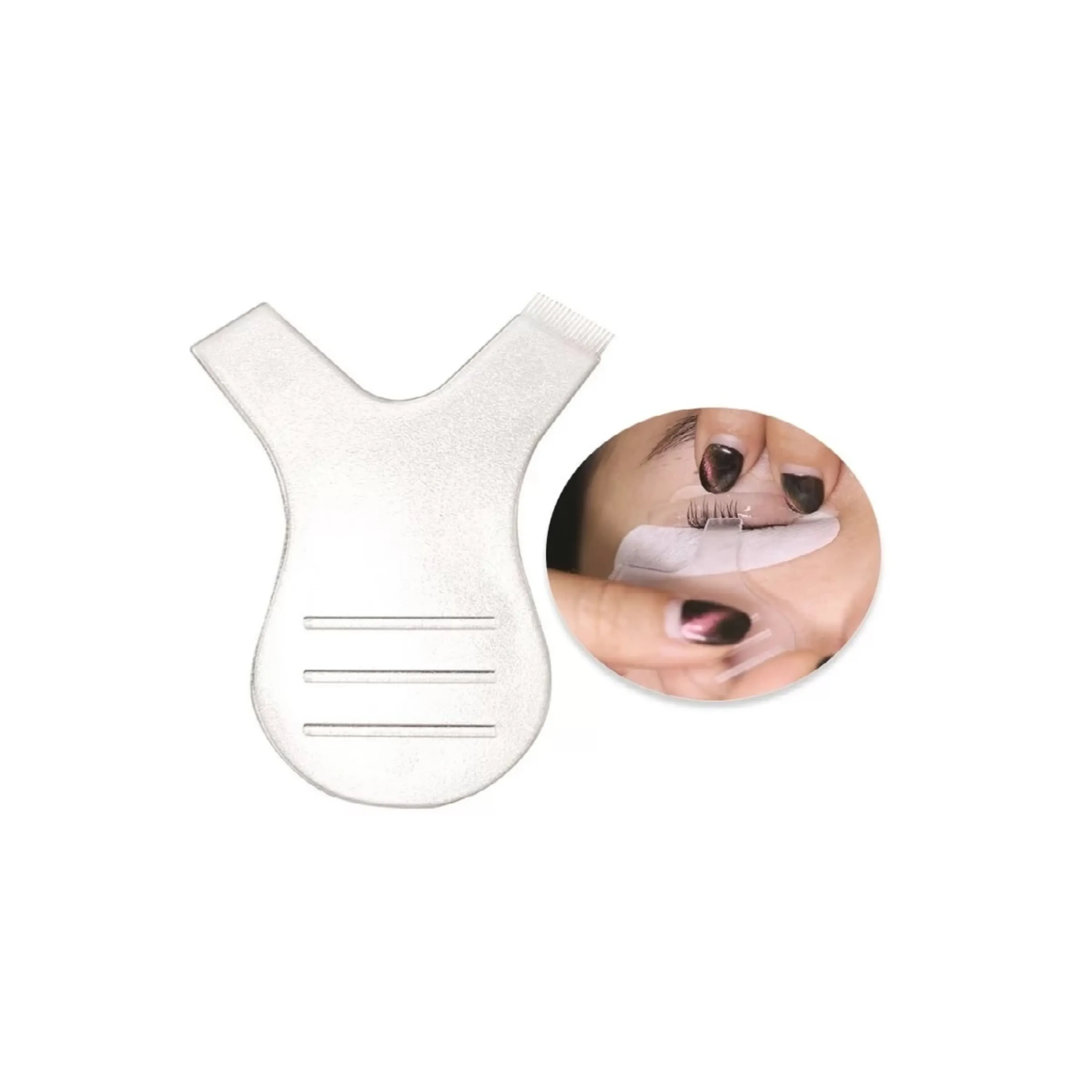 شانه لیفت مژه طرح Y شانه لیفت مژه طرح Y